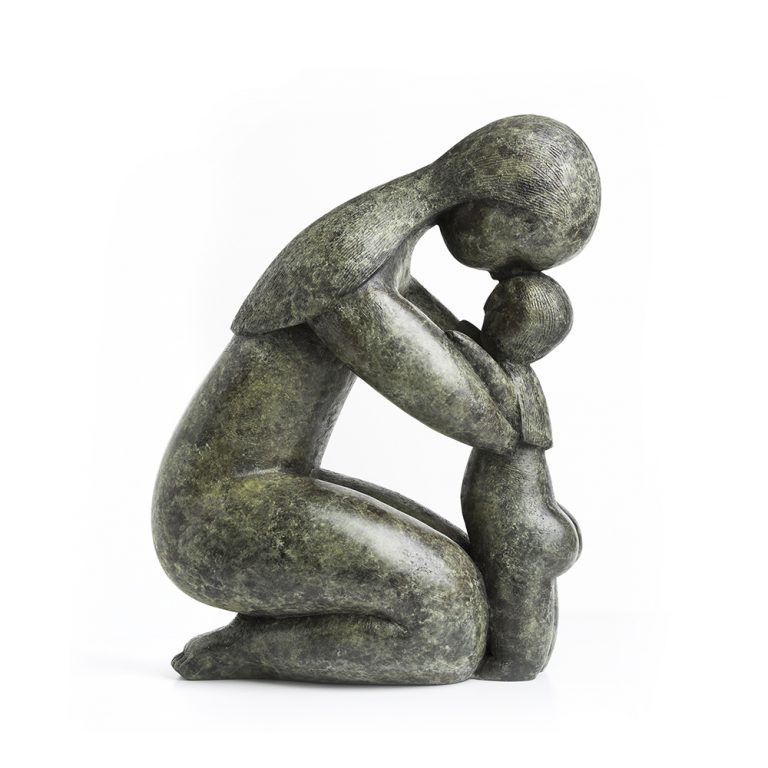 Upright Mother and Child