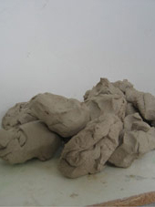 Wodges of clay